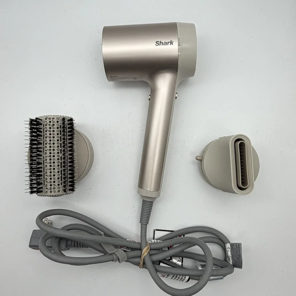 Shark HyperAIR HD112 Hair Dryer Stone IQ Concentrator Styling Brush